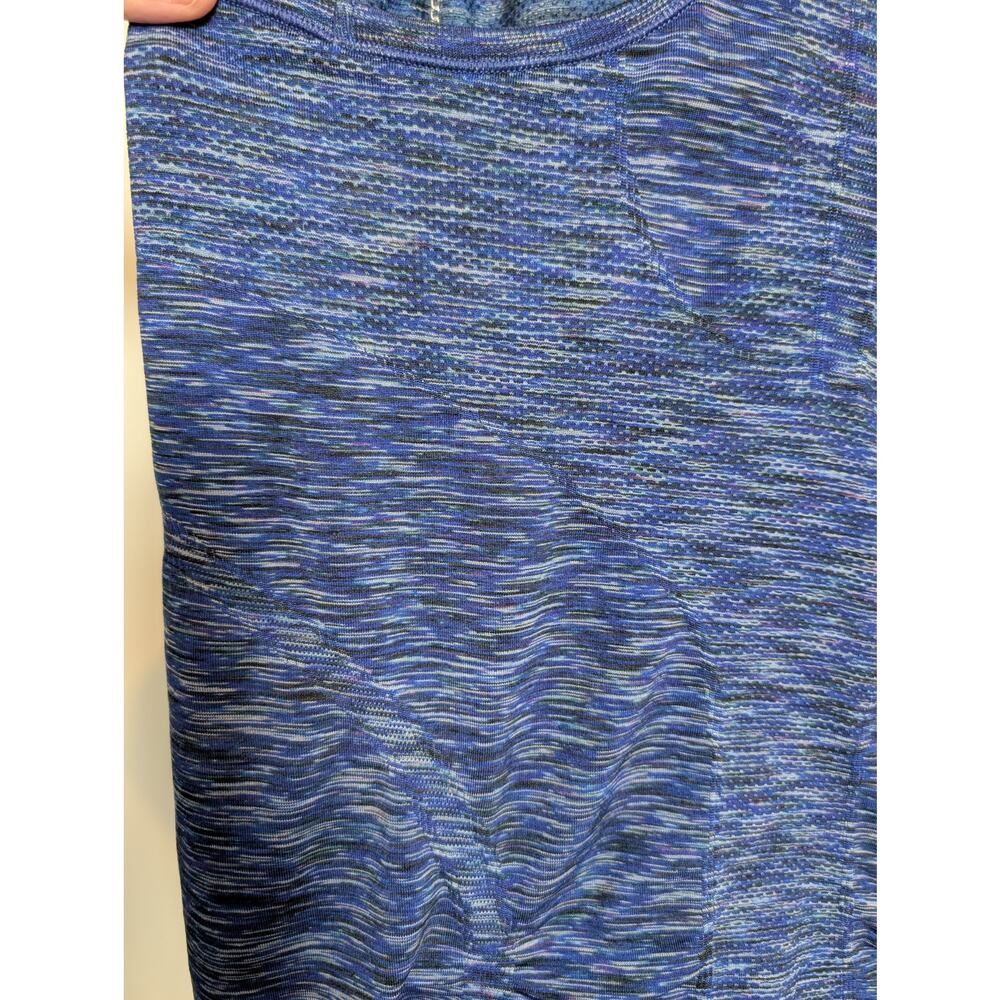 Athleta Fastest Track Racerback Tank - Blue Spacedye - Picture 3 of 5